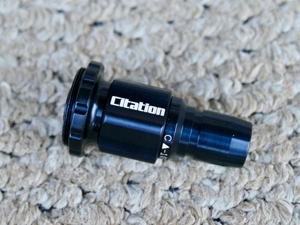 C-mount camera coupler - Citation Delta Scope, 3 adapters V-mount Stryker Baxter