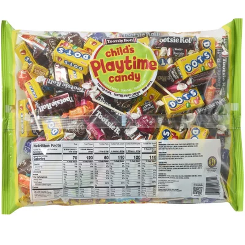Tootsie Playtime Mix Bag, 4.75 lbs – Assorted Candy