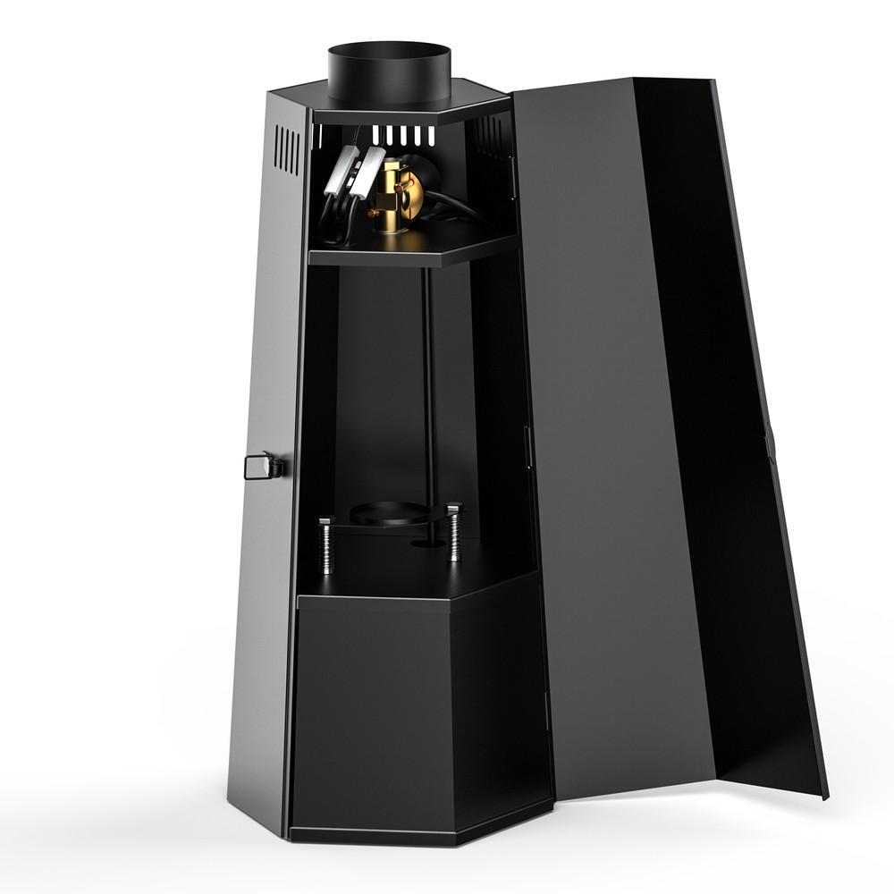 200W Stage Fire Thrower Flame Effect Machine DMX DJ Disco Party Flame Projector