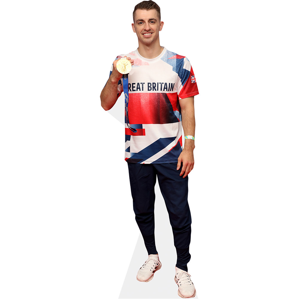 Max Whitlock (Medal) Mini Size Cutout