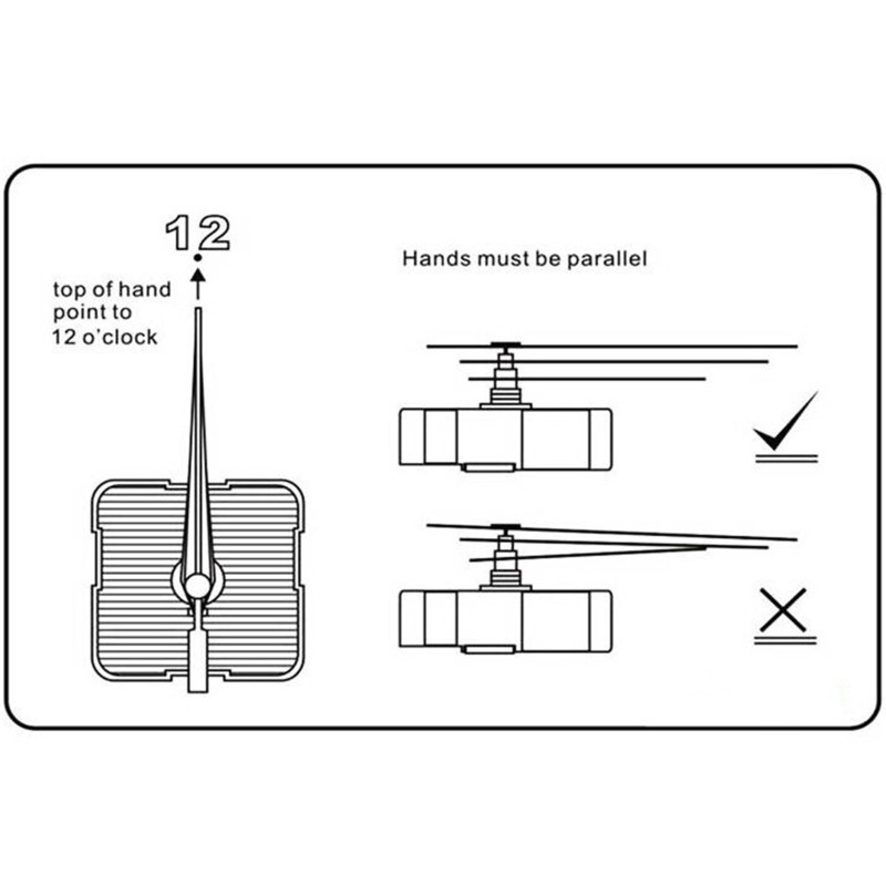 Clock Replacement Movement Quartz- DIY- Wall Clock Movement Mechanism DIY- Clock