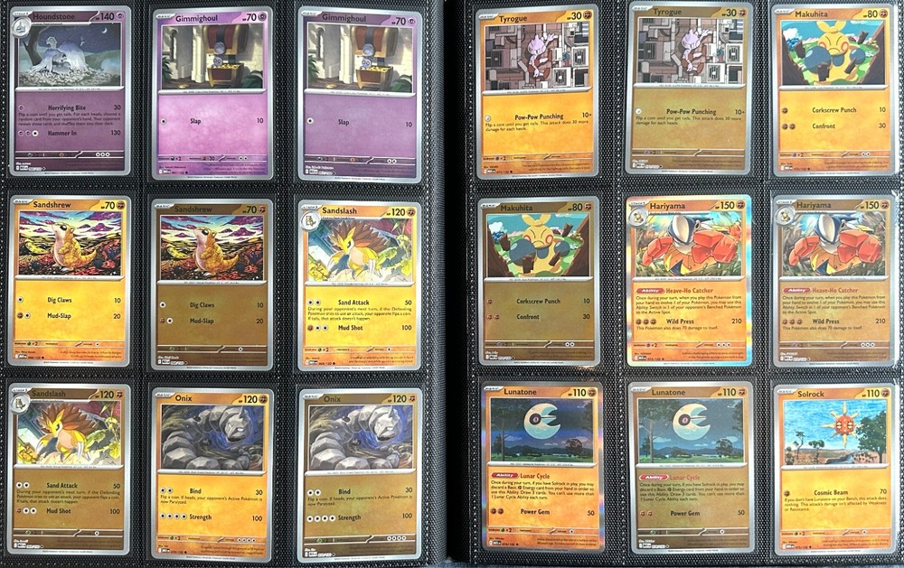 Mega Evolution Pokemon TCG Base Set with Reverse & EX - 254 Cards with Binder