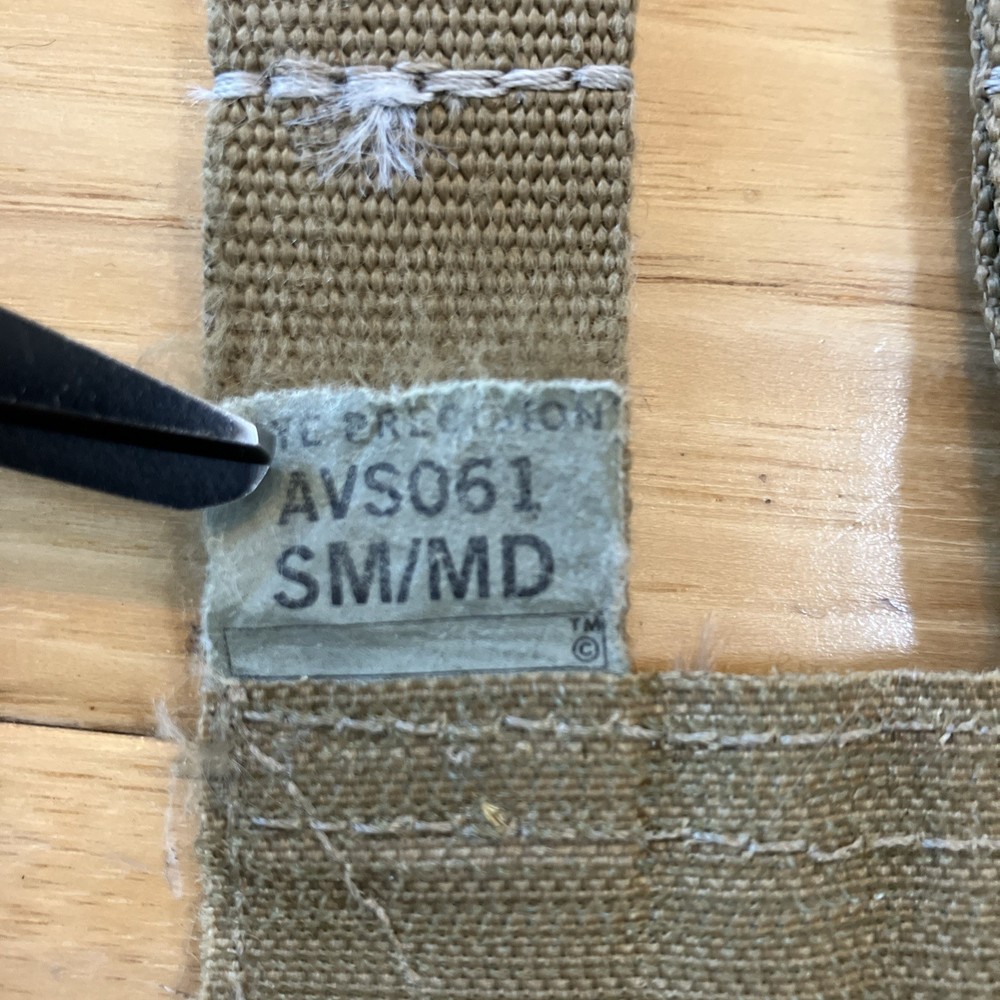 Crye Precision AVS MBAV Two Row Cummerbund Coyote Brown SIZE - SMALL / MEDIUM
