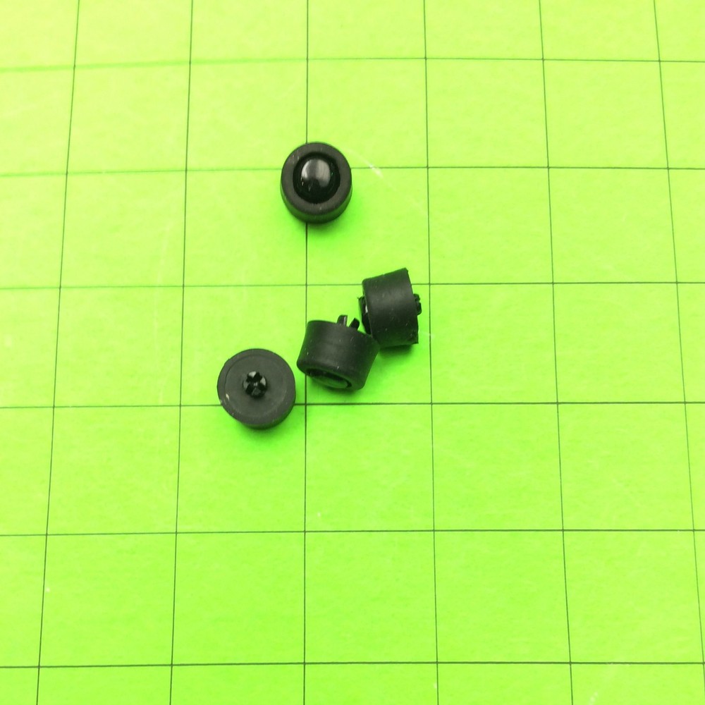 Set of (4) Systems Cube 3D Printer Plastic Feet Foot