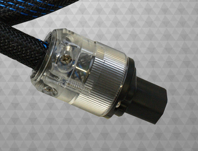 DH Labs Silver Sonic Power Plus 1 meter SCHUKO to IEC AC Power Cable