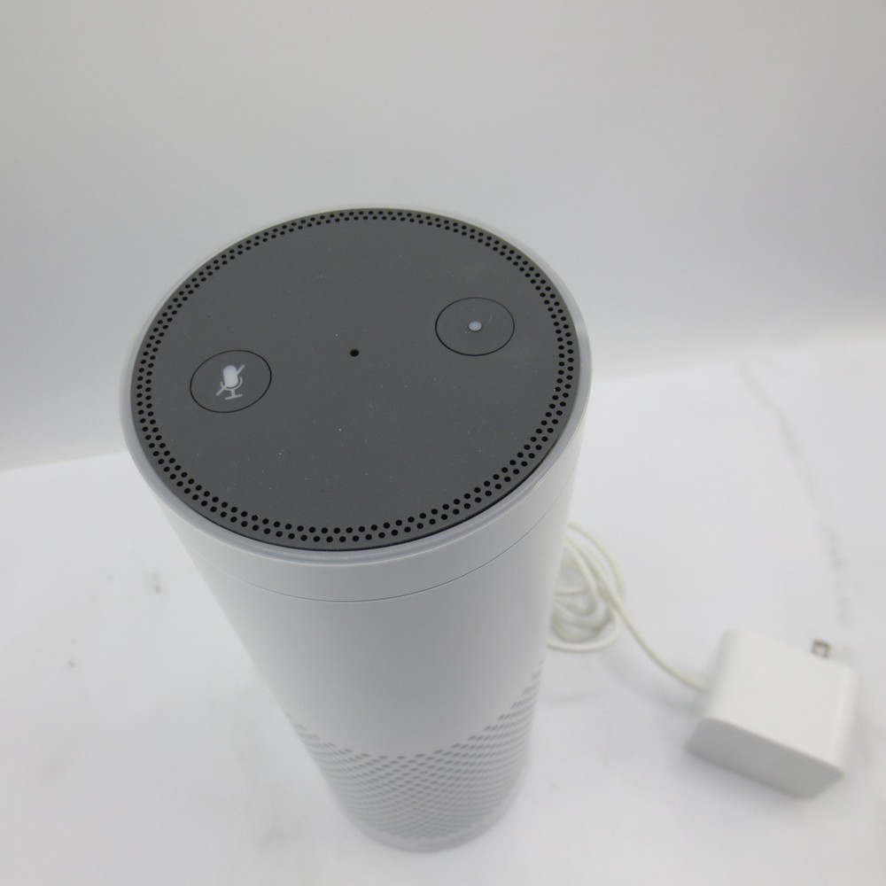 Amazon Echo Alexa Bluetooth Wi-Fi Smart Speaker 1st Generation White