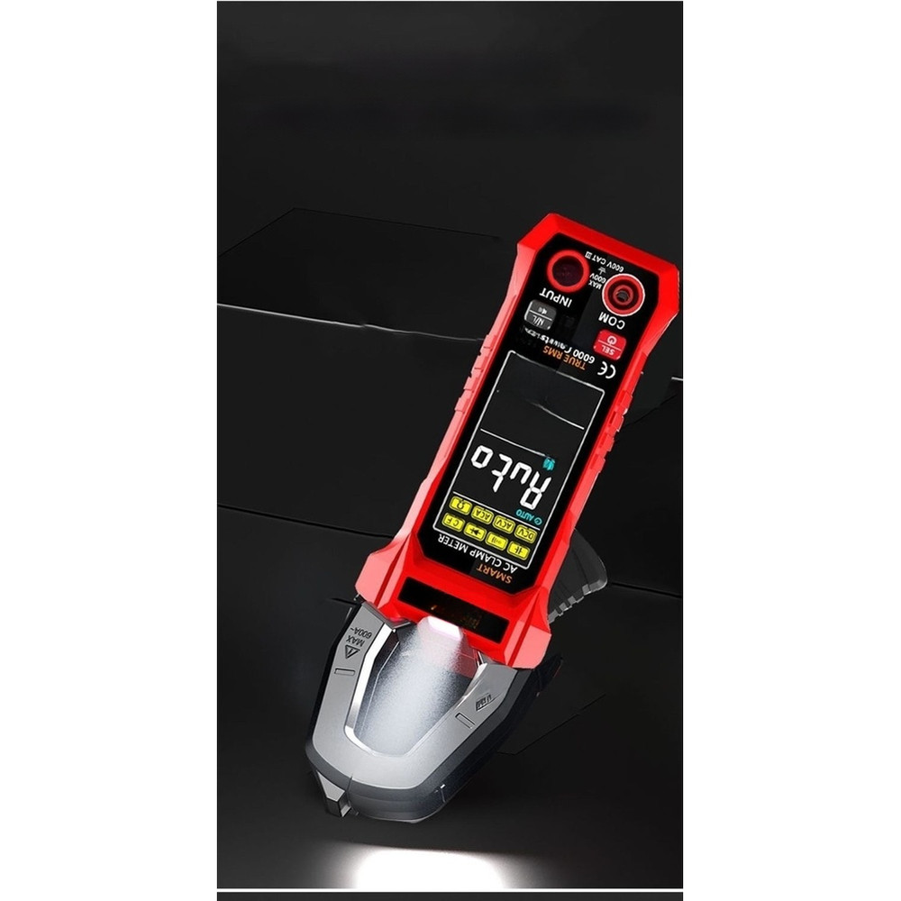 TS601 Fully Automatic Clamp Meter for AC DC Voltage Current Resistance Temp