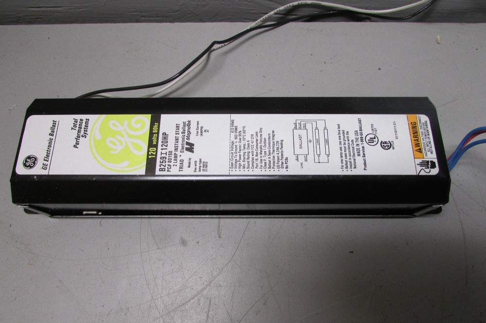 GE B259I120HP Ballast 120V