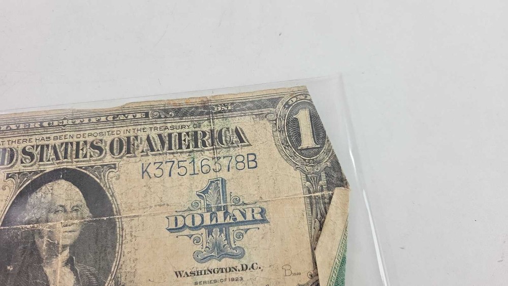 1923 #1 One Dollar Note Silver Certificate