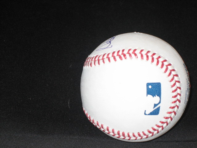 MATT GARZA DEVIL RAYS LEGEND AUTHENTIC HAND SIGNED AUTOGRAPHED OML BASEBALL