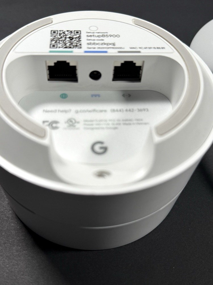 Google WiFi Mesh System Router & Extender Model: GJ2CQ - White (Single Unit)