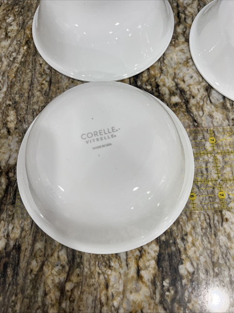 Corelle Paloma 15 pc Dinnerware Service for 4 Vitrelle Glass Missing 1 Bowl 🇺🇸