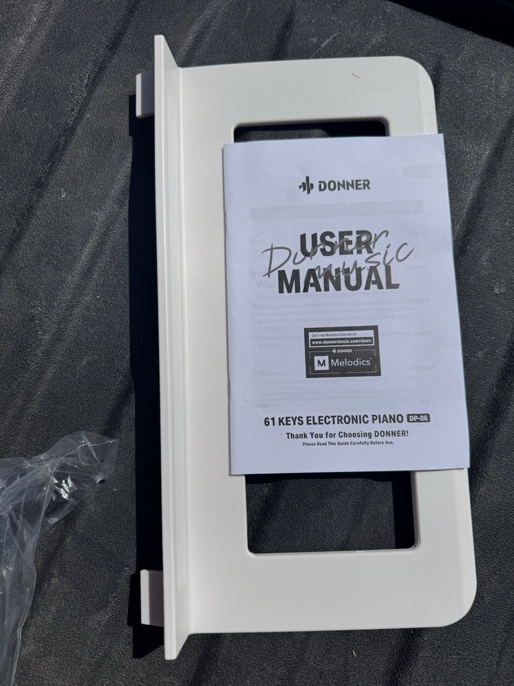 DONNER DP-06 Foldable Digital Piano 61 Keys