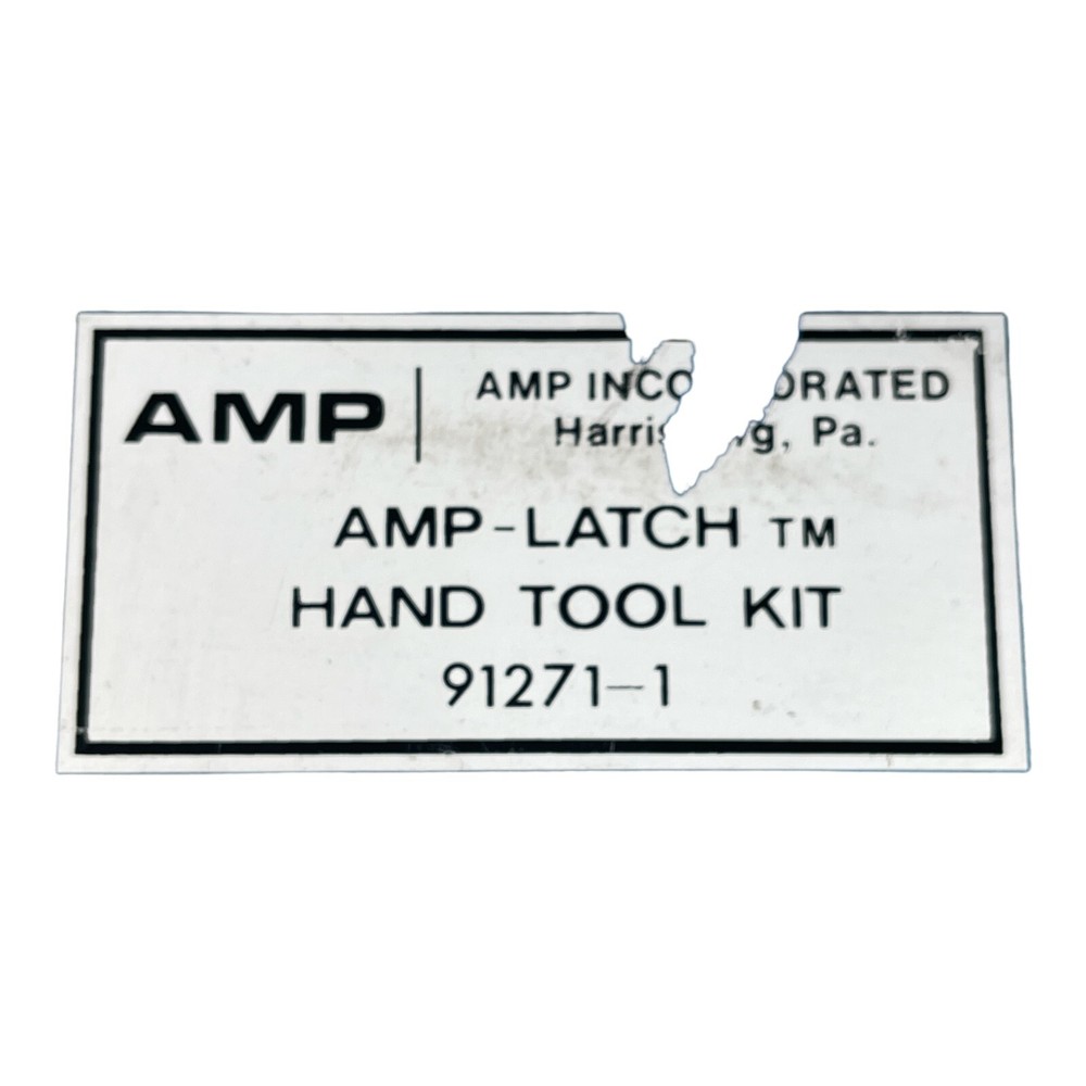 AMP 543265-1 CRIMP TOOL CRIMPER w/ACCESSORIES