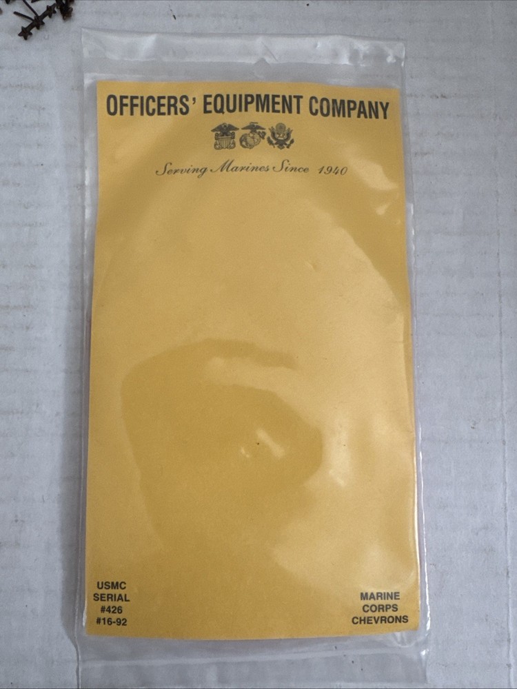 USMC Marines Gunnery Sergeant E7 GySgt Chevrons PATCH