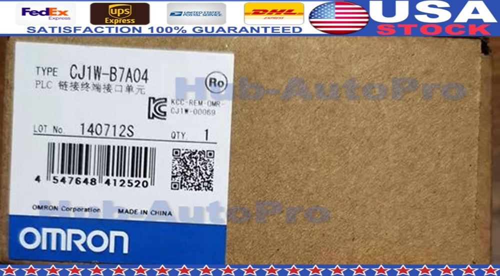 NEW Omron CJ1W-B7A04 CJ1 Basic 64-Point I/O Interface Unit PLC Module 1PC