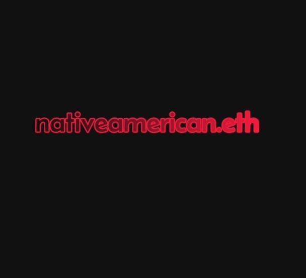 Nativeamerican.eth Etherium Domain Name on OpenSea