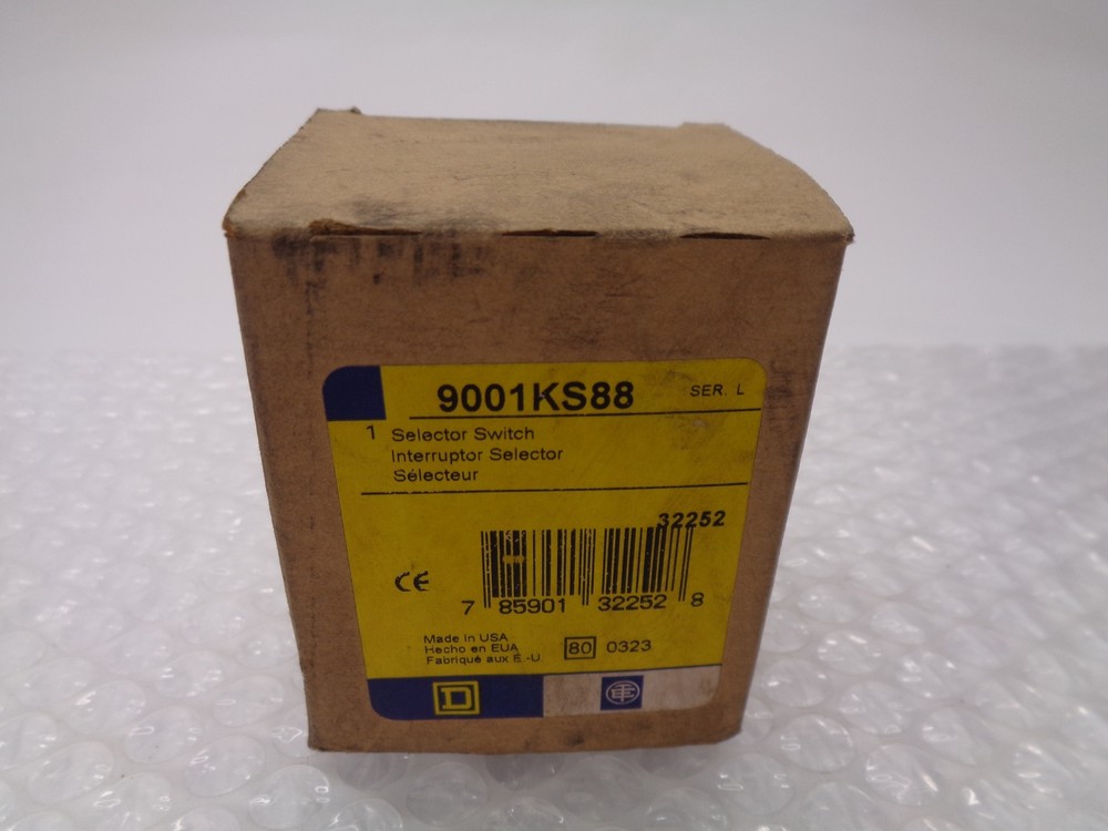SQUARE D 9001KS88 SER.L SELECTOR SWITCH NSMP