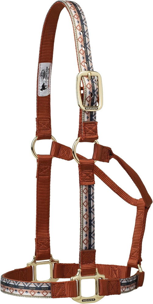 Weaver Equine Non-Adjustable Patterned Nylon Horse Halter