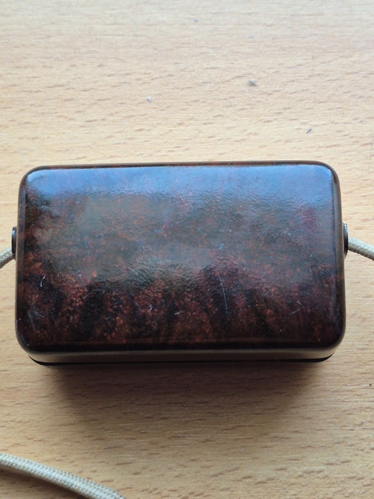 VINTAGE bakelite safety razor blade sharpener, rare sharpening