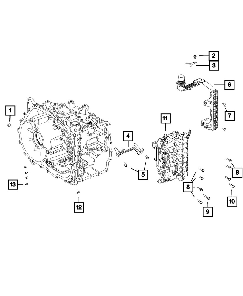 Genuine Mopar Transmission Seal 68192752AA