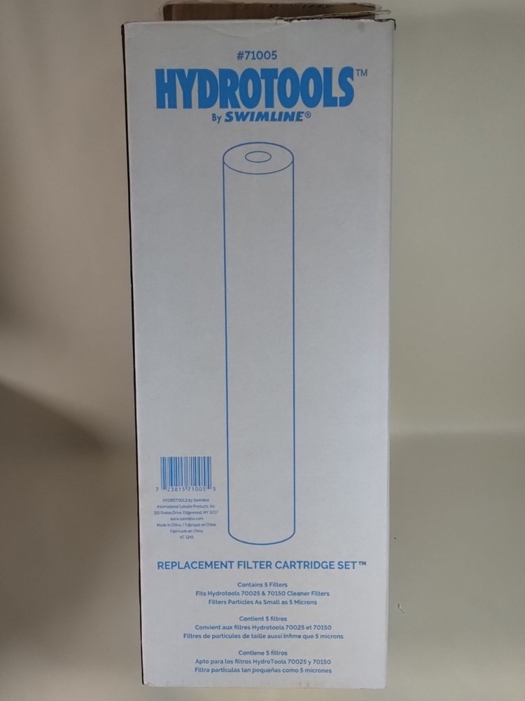 Swimline 5 Pack Cleaner Cartridge Replacement Element Technology