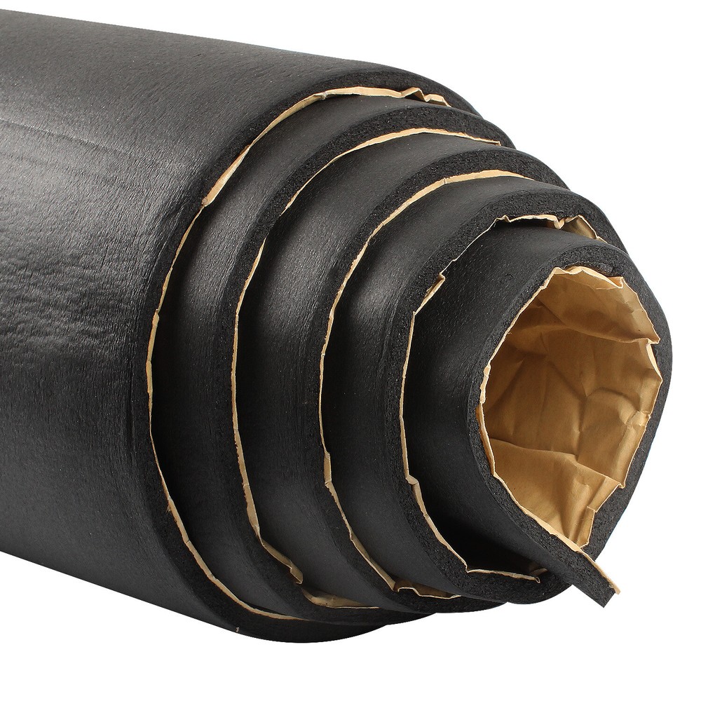 59"x 12"x 0.8" Multi-Function Closed Cell EPDM Sponge Foam Rubber Sheet Roll