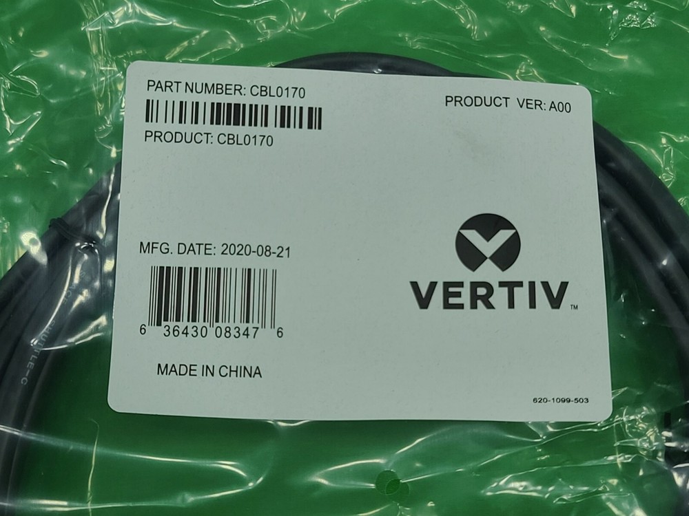New Avocent/Vertiv CBL0170 VGA/USB KVM Cable