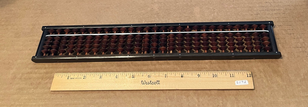 Abacus, in working condition.  27 rods.
