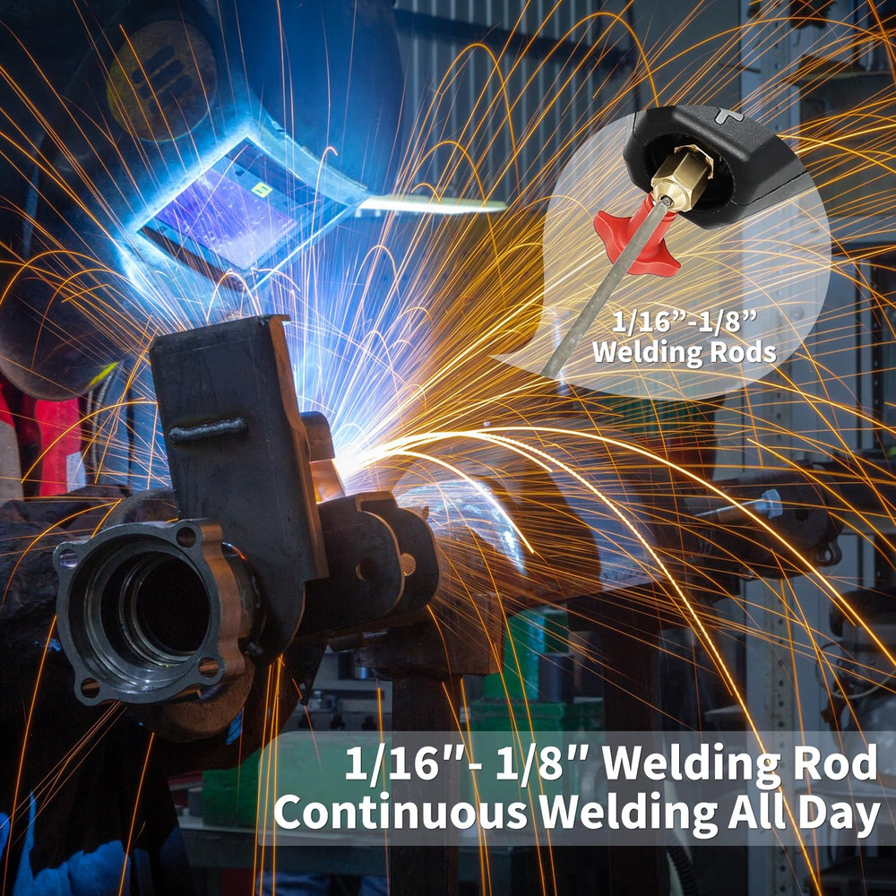 Handheld Welder Machine, 110V Portable Welding Machine with Digital Display IGBT