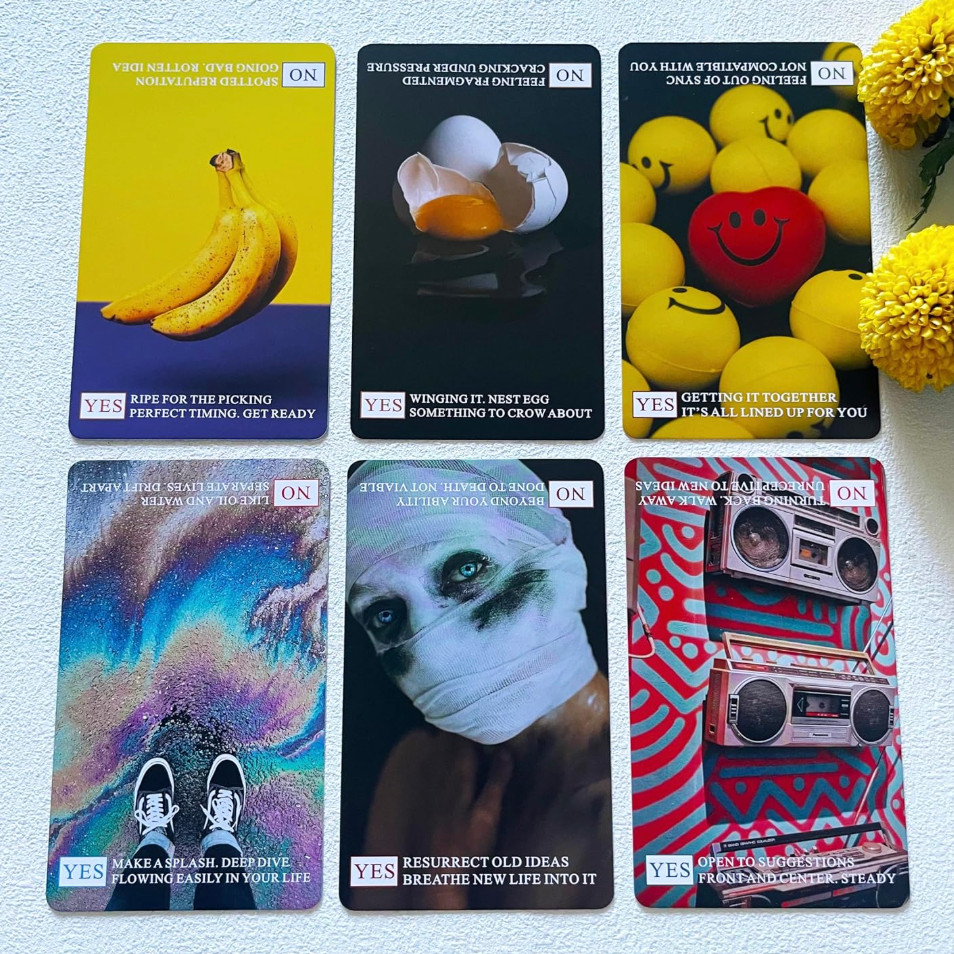 Yes or No? Clarifying Life Situations Oracle Cards Deck
