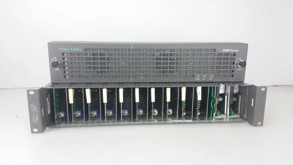 Grass Valley Group 8900 Series Signal Processing System W/ Carts