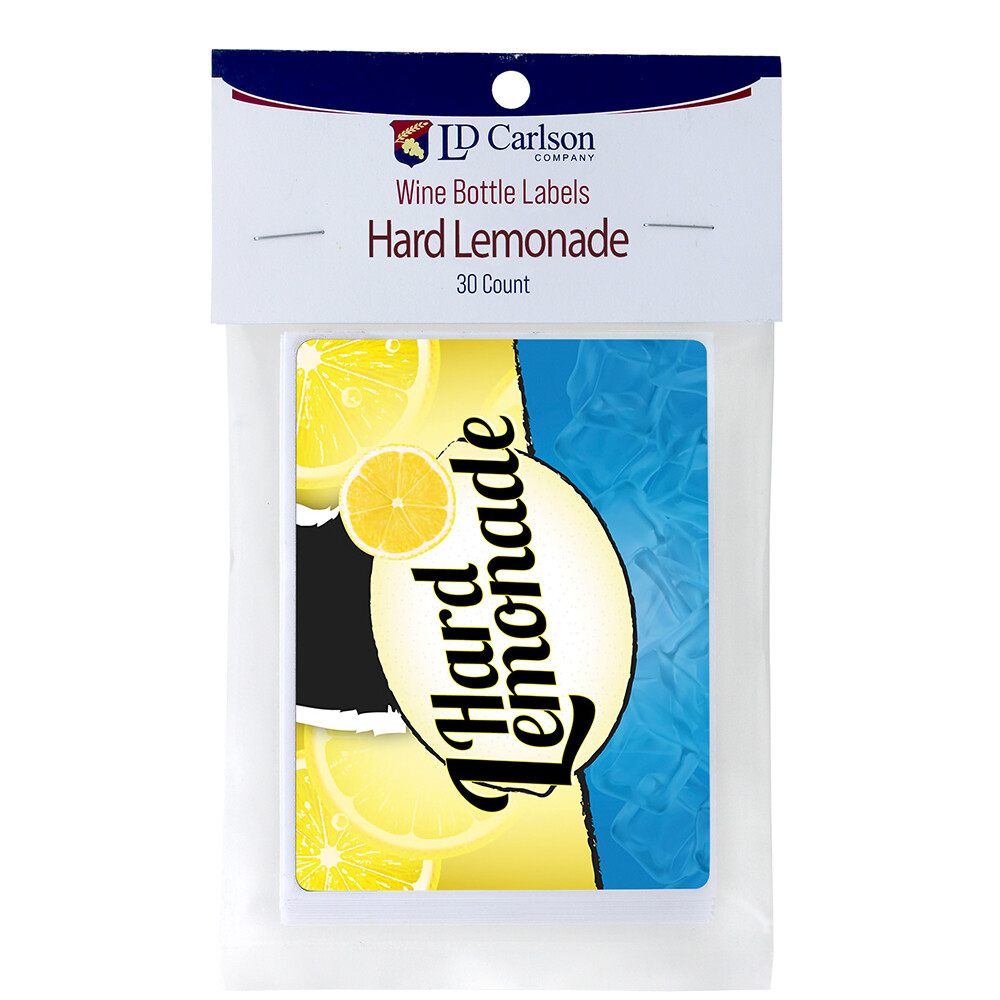 Hard Lemonade Labels 30/Pack Specialty Collection