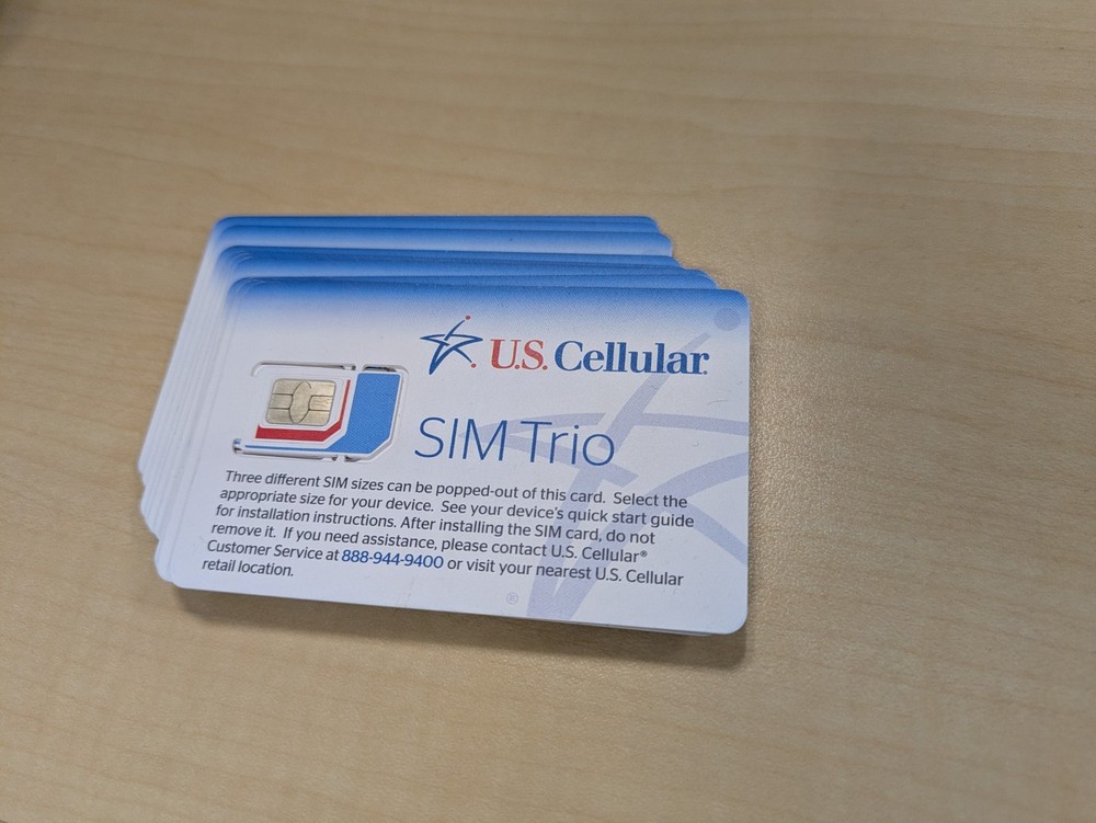US Cellular SIM Trio