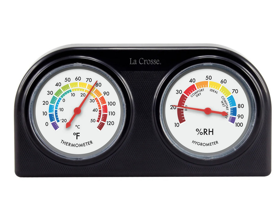 Analog Temperature and Humidity Station - La Crosse Technology