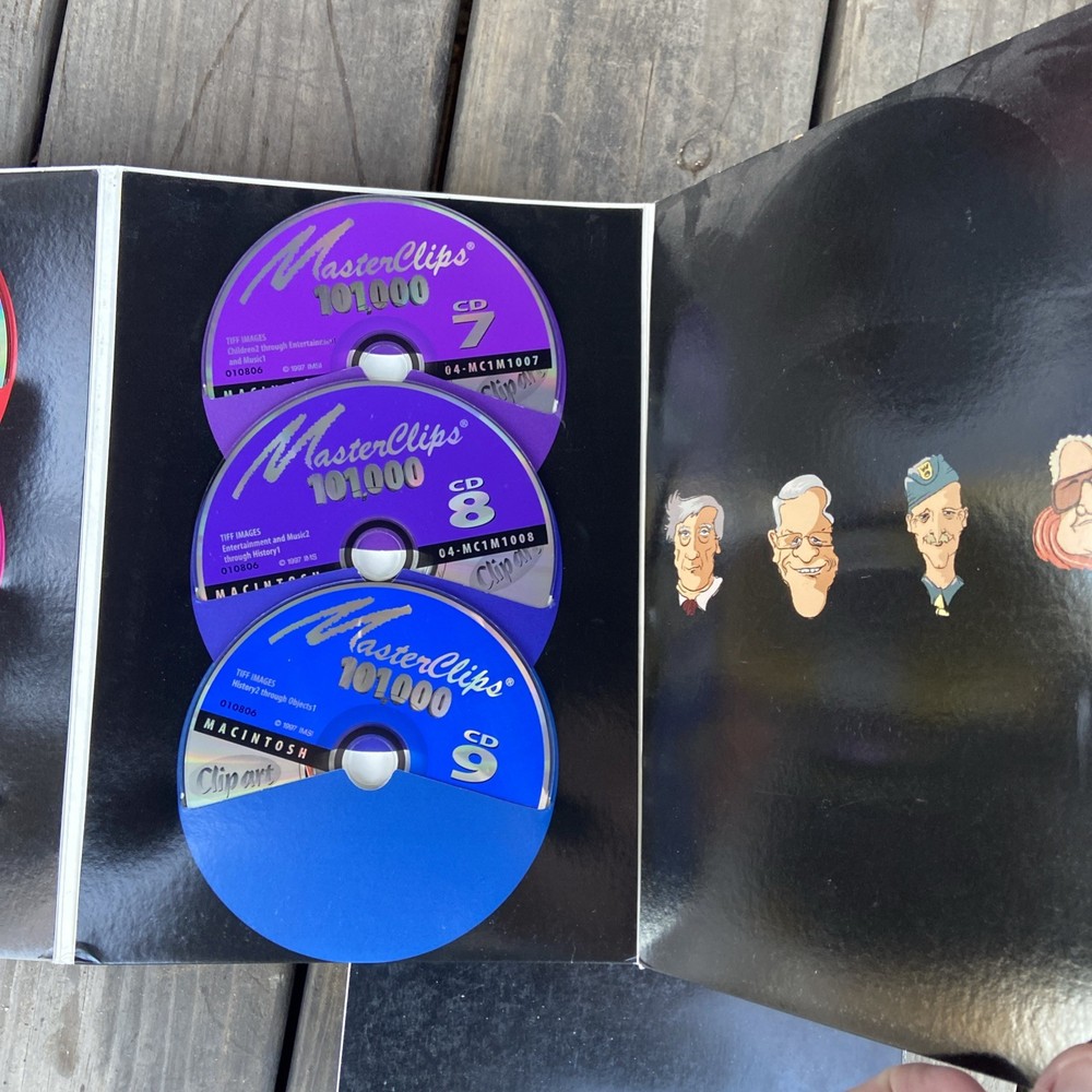 Masterclips Premium Image Collection Retro Vintage Software Box Set