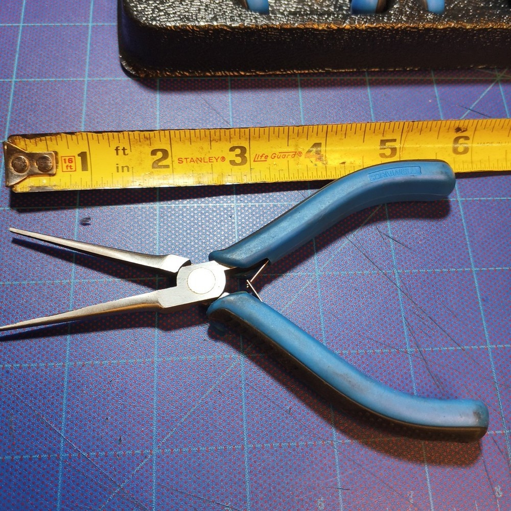 Cornwell Tools CPL311 10pc Precision Mini Pliers Set in CLASSIC BLUE