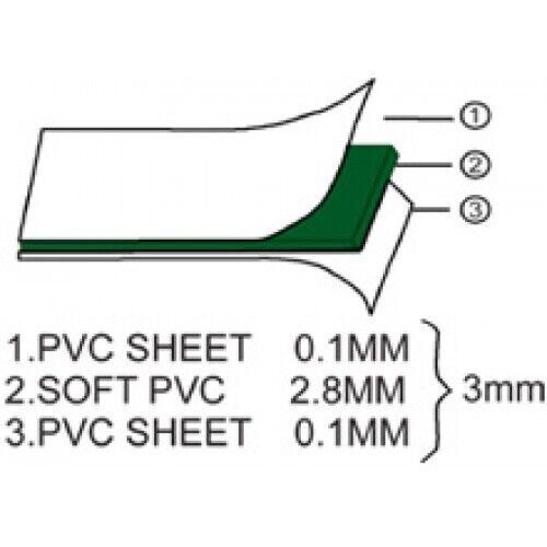 Translucent Cutting Mat (with binding holes) - 12" x 9" x 1.5mm