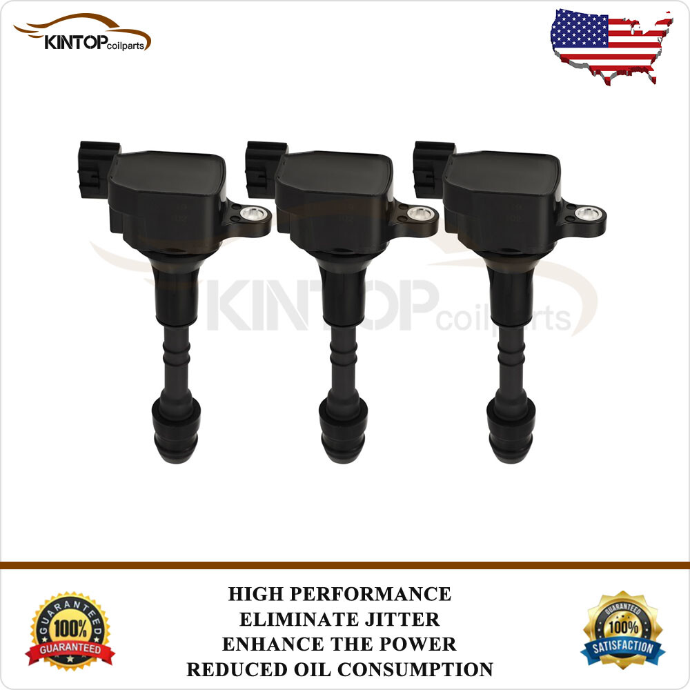 3 Ignition Coils For Nissan Frontier Pathfinder 2005 2006 2007 2008 3.5L 4.0L V6