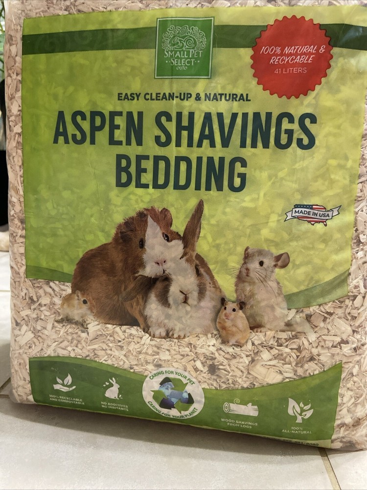 Aspen Shavings Bedding / 41L / Small Animals