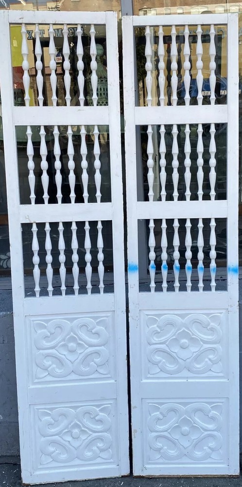 spanish Interior shutters pantry doors  76x18 36total open