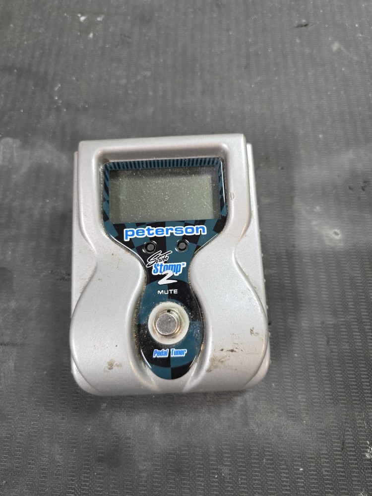 Peterson VS-S2 Strobostomp 2 Pedal Tuner Silver