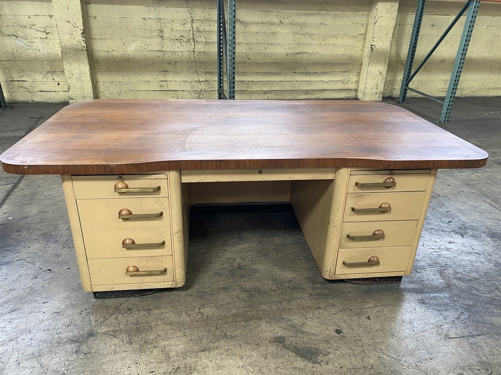 Vintage Mid-Century Modern Stow Davis Desk