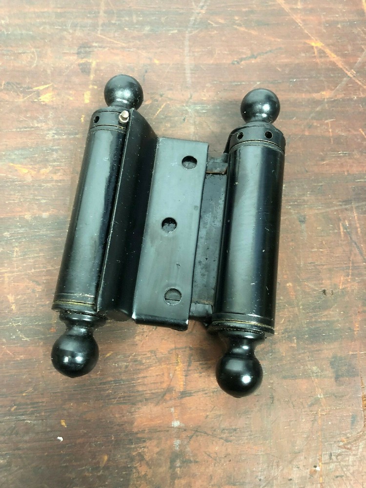 ANTIQUE #3200 Black Nu Jamb Hinge 3" Double Acting Only One  #2S