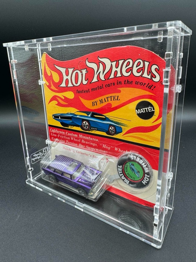 Diamond Protector Hot Wheels Original Redline Acrylic Display 2 Pack
