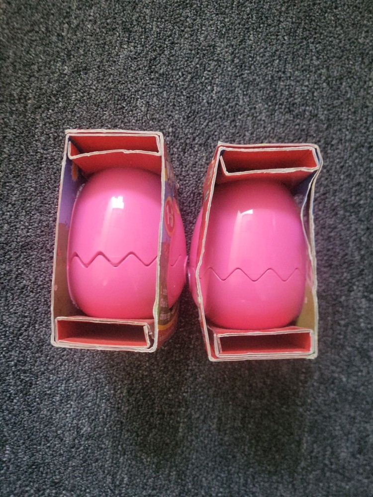 2 PACK EASTER 2 eggs Chirpy Chick - Pink WOW