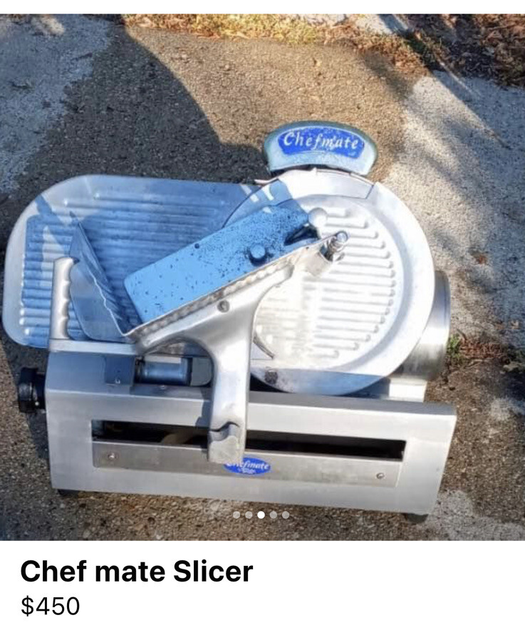 chefmate GC12B Slicer