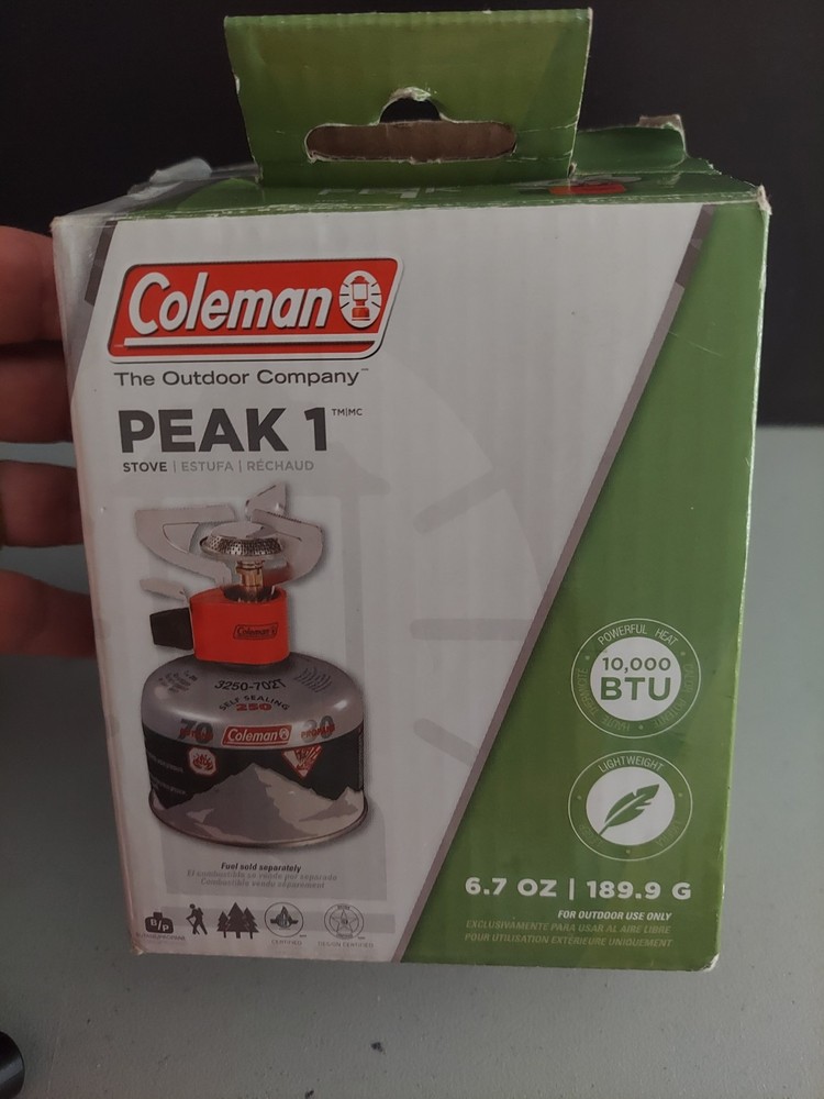 Coleman & Century Backpack Kit - 3 Items Compact Lantern, Peak Stove & 4 pc Pans
