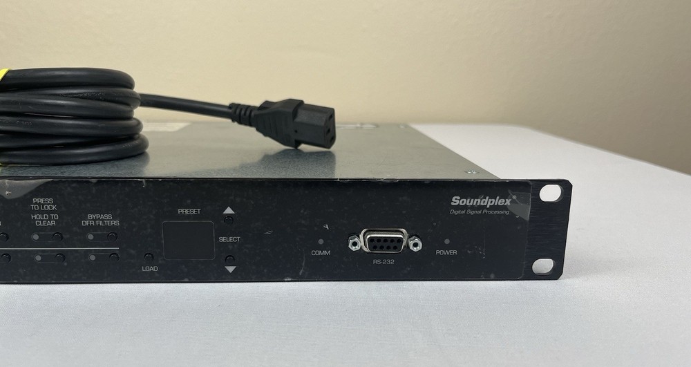 Shure DFR22 Audio Processor with Feedback Reduction Soundplex Signal Processing