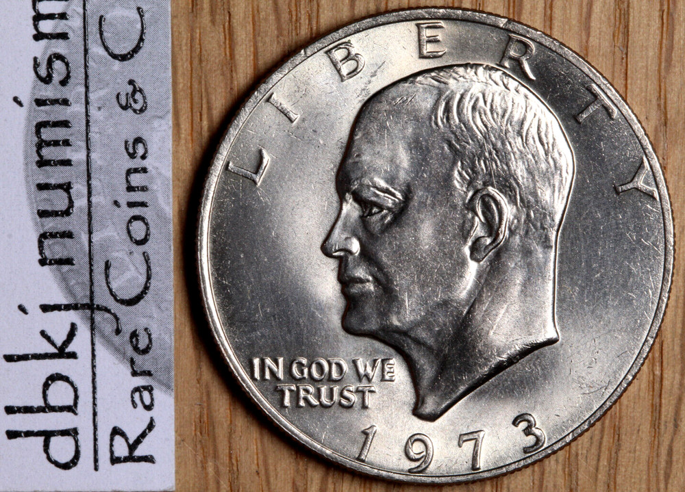 1973 (P) Eisenhower Ike $1 Dollar - BU - Choice Uncirculated